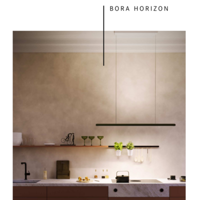  BORA LHMSW Horizon Move Pendelleuchte, schwarz, Einzelstück - Sonderpreis: 1.800,- Euro!